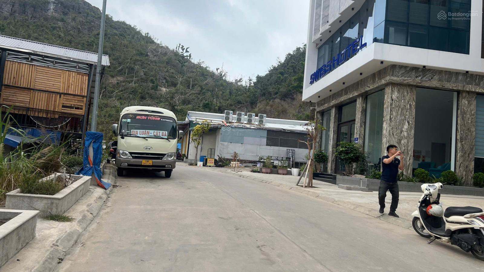 Bán 205m2 mặt đường Núi Ngọc - Cát Bà. Gần khu du lịch Sungroup. Giá 65tr/m2