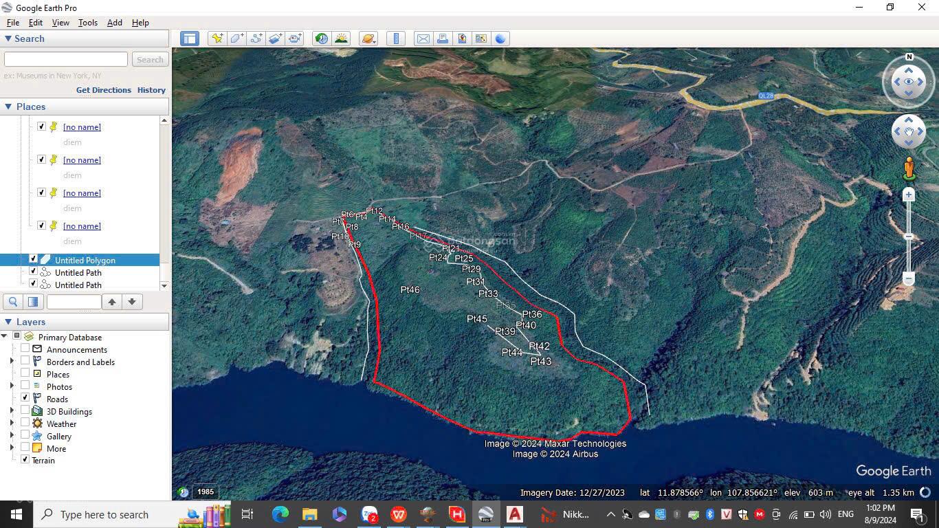 Cần tiền bán gấp 9,3 ha view hồ tự nhiên cực đẹp tại Quảng Khê, giá cực mềm cho giới đầu tư