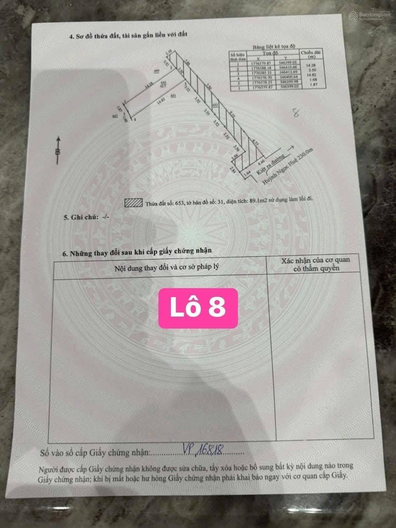 Bán 2 lô liền kề đất kiệt 83 Huỳnh Ngọc Huệ, quận Thanh Khê, giá chỉ 2,19 tỷ Bán 2 lô liền kề đất kiệt 83 Huỳnh Ngọc Huệ, quận Thanh Khê, giá chỉ 2,19 tỷ