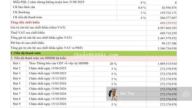 Chính chủ cần bán gấp căn 2PN-2WC diện tích 69m2 toà V1 The Victoria Vinhomes Smart City