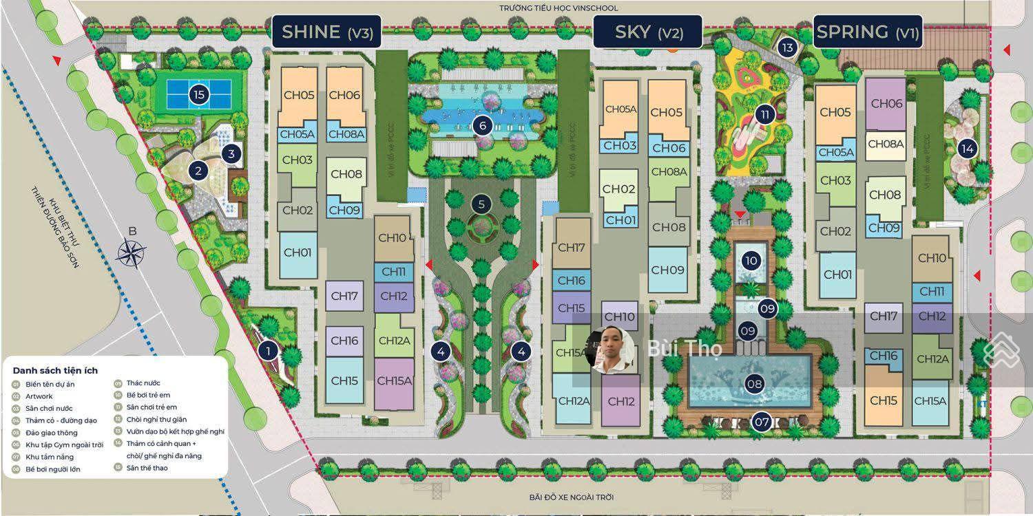 Chính chủ cần bán gấp căn 2PN-2WC diện tích 69m2 toà V1 The Victoria Vinhomes Smart City