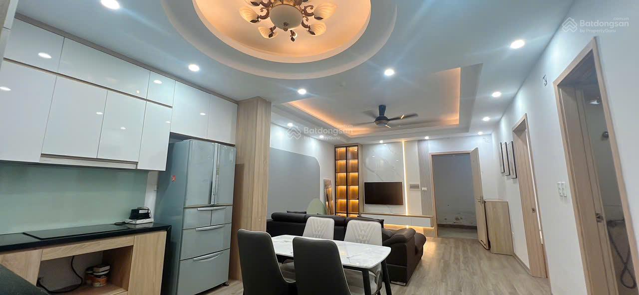 Bán gấp căn chung cư góc Thanh Hà 80m2 gồm 2 ngủ, 2wc, full nội thất