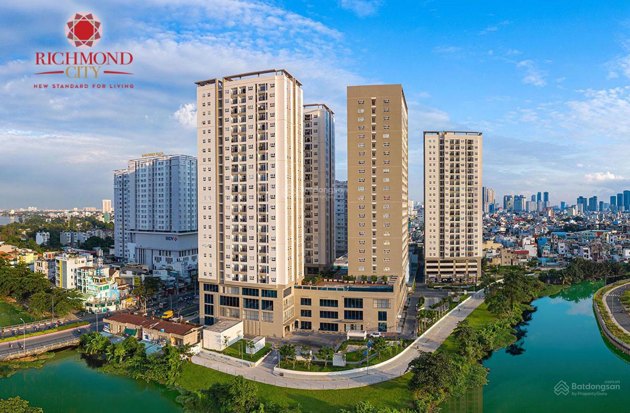 CHO THUÊ VĂN PHÒNG CĂN GÓC  RICHMOND CITY NGUYỄN XÍ, P.26, BÌNH THẠNH  60M CHỈ 11 TRIỆU/THÁNG