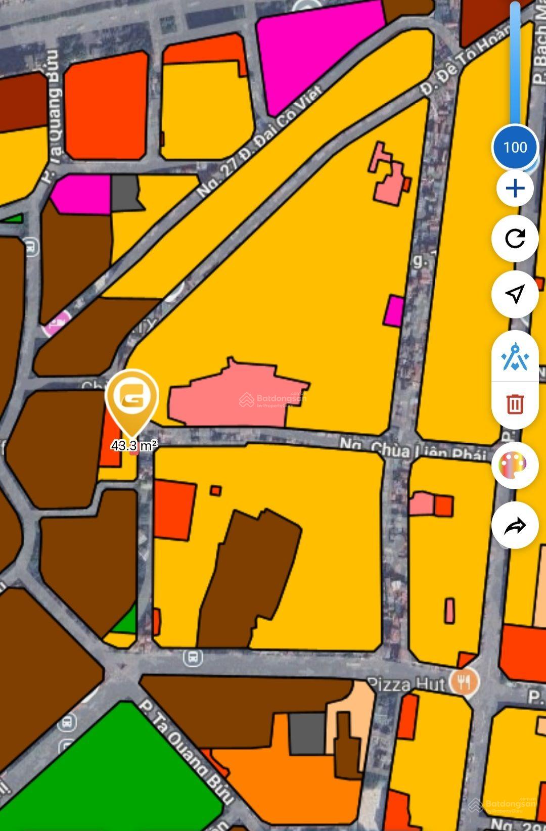 Bán đất mặt phố ngã ba Tạ Quang Bửu mặt tiền 8m sau quy hoạch