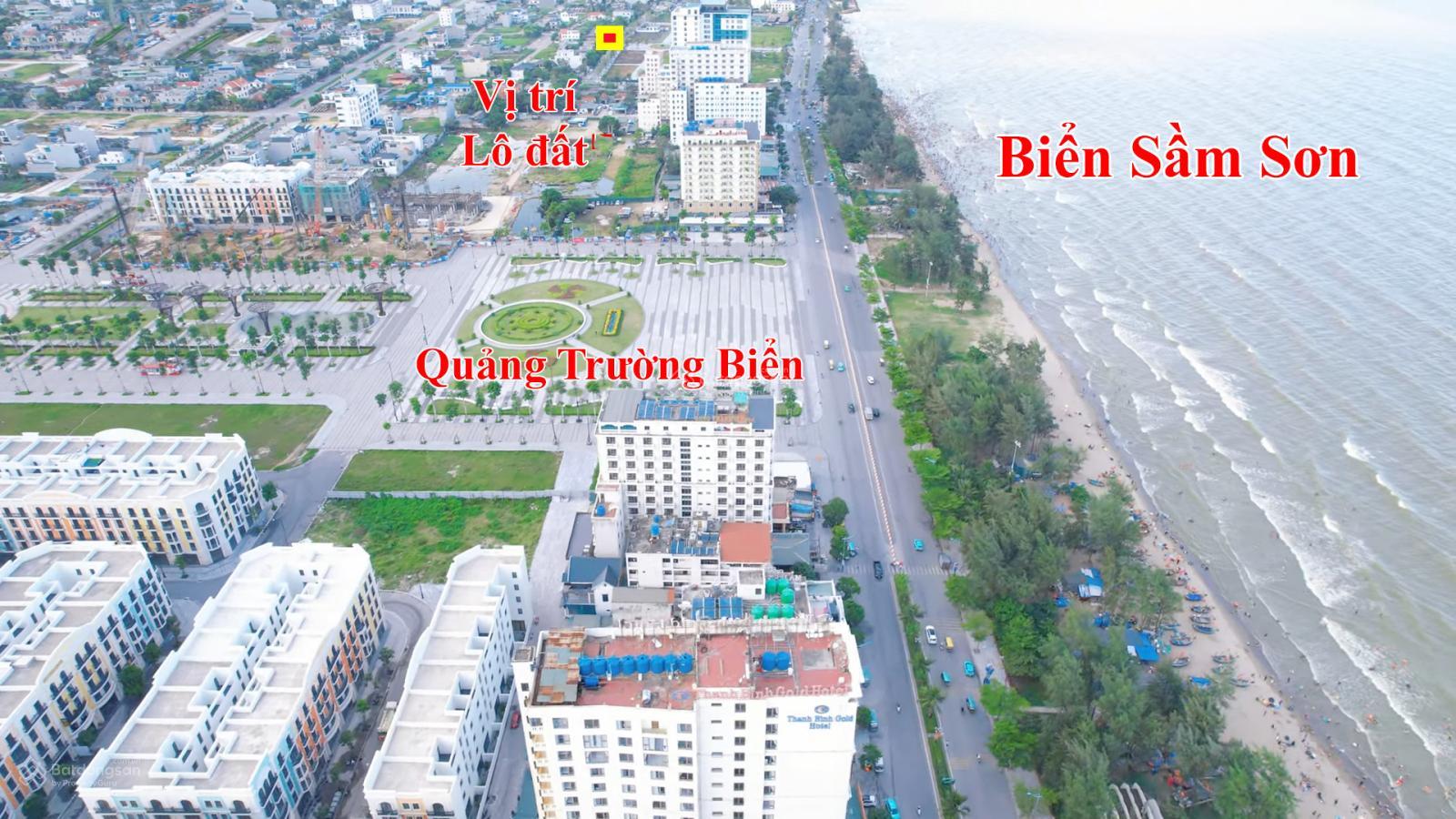 Bán Lô Đất Đẹp Đường Thanh Niên Cách Biển Sầm Sơn 300m Gần Sun Group & FLC Sổ Đỏ Trao Tay