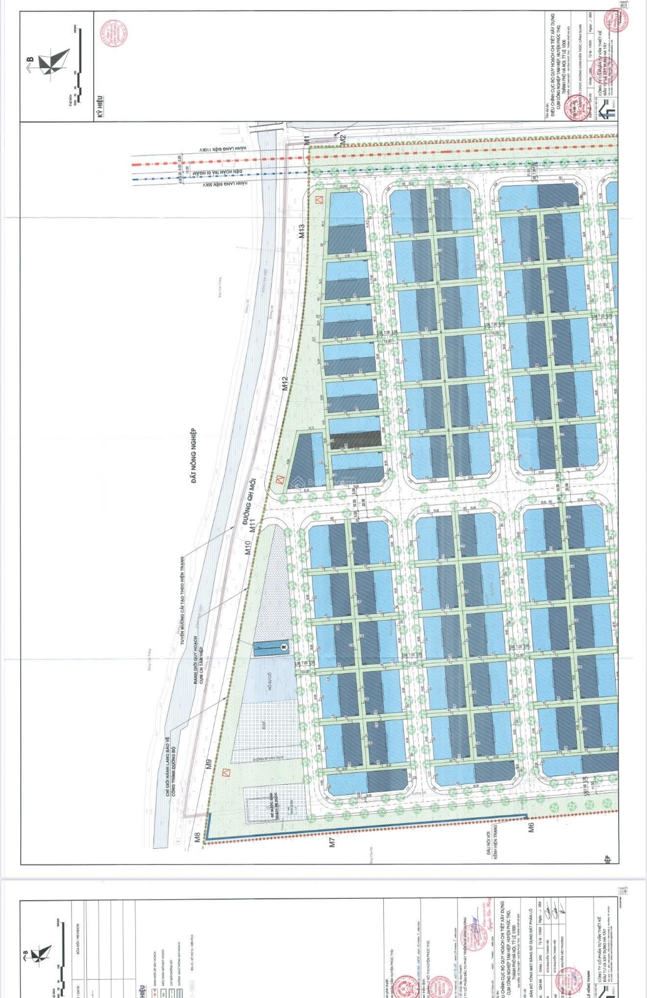 Bán nhanh 1020m2 đất công nghiệp làng nghề Tam Hiệp - Phúc Thọ - Hà Nội