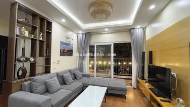 Nhà đẹp giá rẻ tại Golden Palace - Mễ Trì 118m2 3PN giá 16,5tr/th full nội thất đẹp LH 0968 113 ***