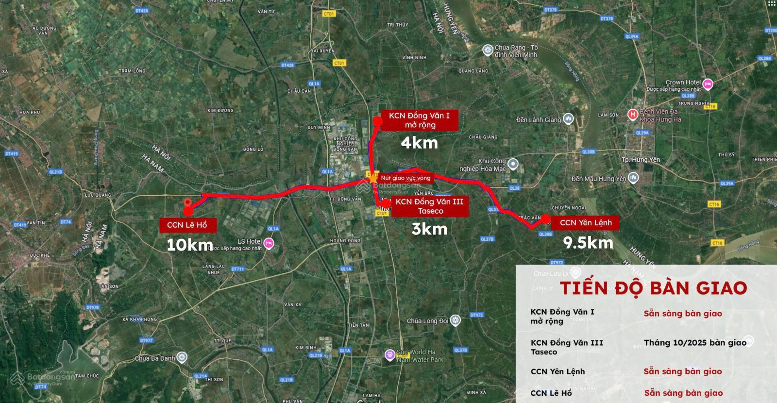 CĐT bán gấp lô đất 1ha duy nhất tại CCN Lê Hồ, Hà Nam - giá tốt nhất thị trường
