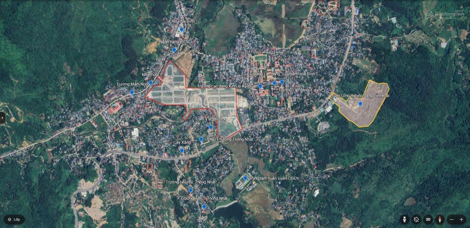 Đất Đấu Giá Trung Tâm Thành Phố Hòa Bình