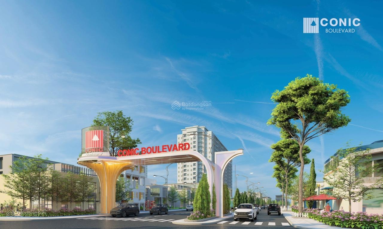 Conic Boulevard: Gần ĐL Võ Văn Kiệt, Chỉ 30tr/m2, TT 15% ( 400tr ) nhận nhà, NH hỗ trợ 0% 60 tháng.
