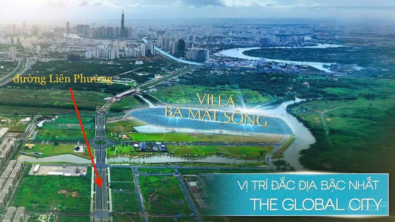 Sola The Global City, biệt thự ven sông thấp tầng, sở hữu lâu dài. Giá từ 47.6 tỷ