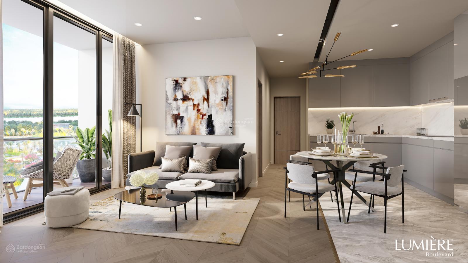 Cho thuê căn hộ cao cấp 2PN tại City Garden Bình Thạnh 117m², chỉ 30 triệu/tháng