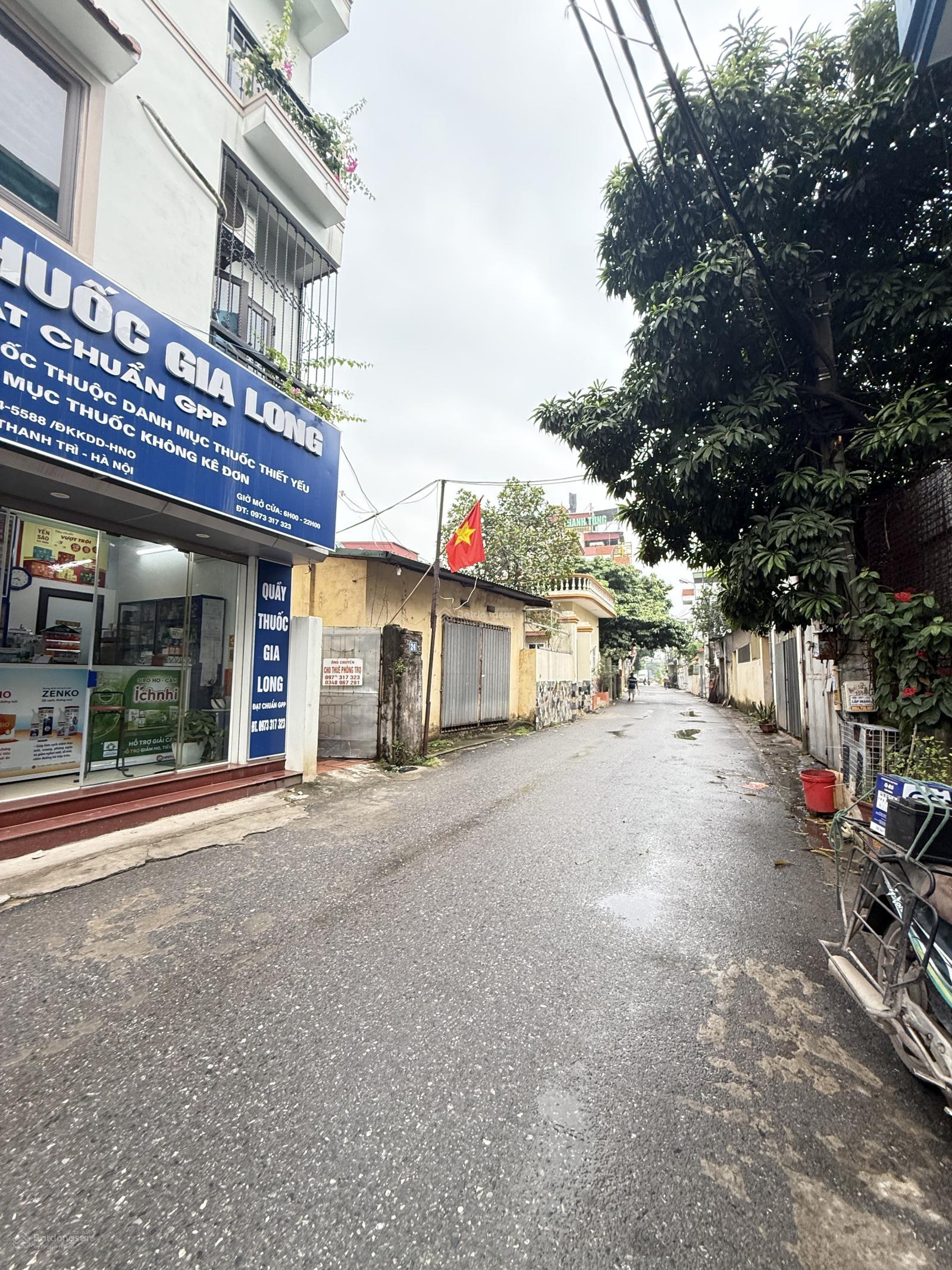 Bán đất mặt đường xã Đại Áng, kinh doanh cực đỉnh, Thanh Trì, Hà Nội