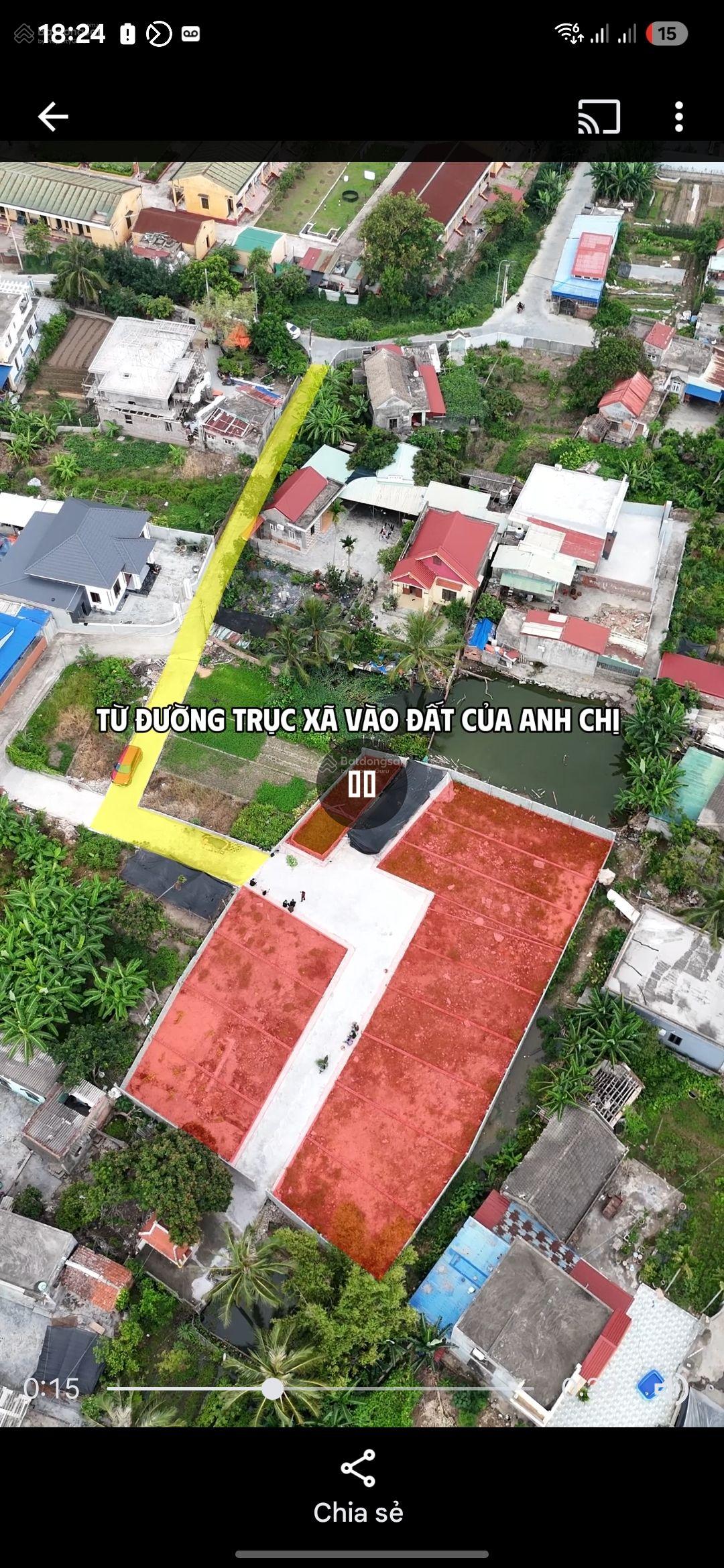 Chỉ 525tr sở hữu ngay 1 lô đất diện tích 60m tại mỹ đức - an lão. Ngay gần trường ĐH hải phòng
