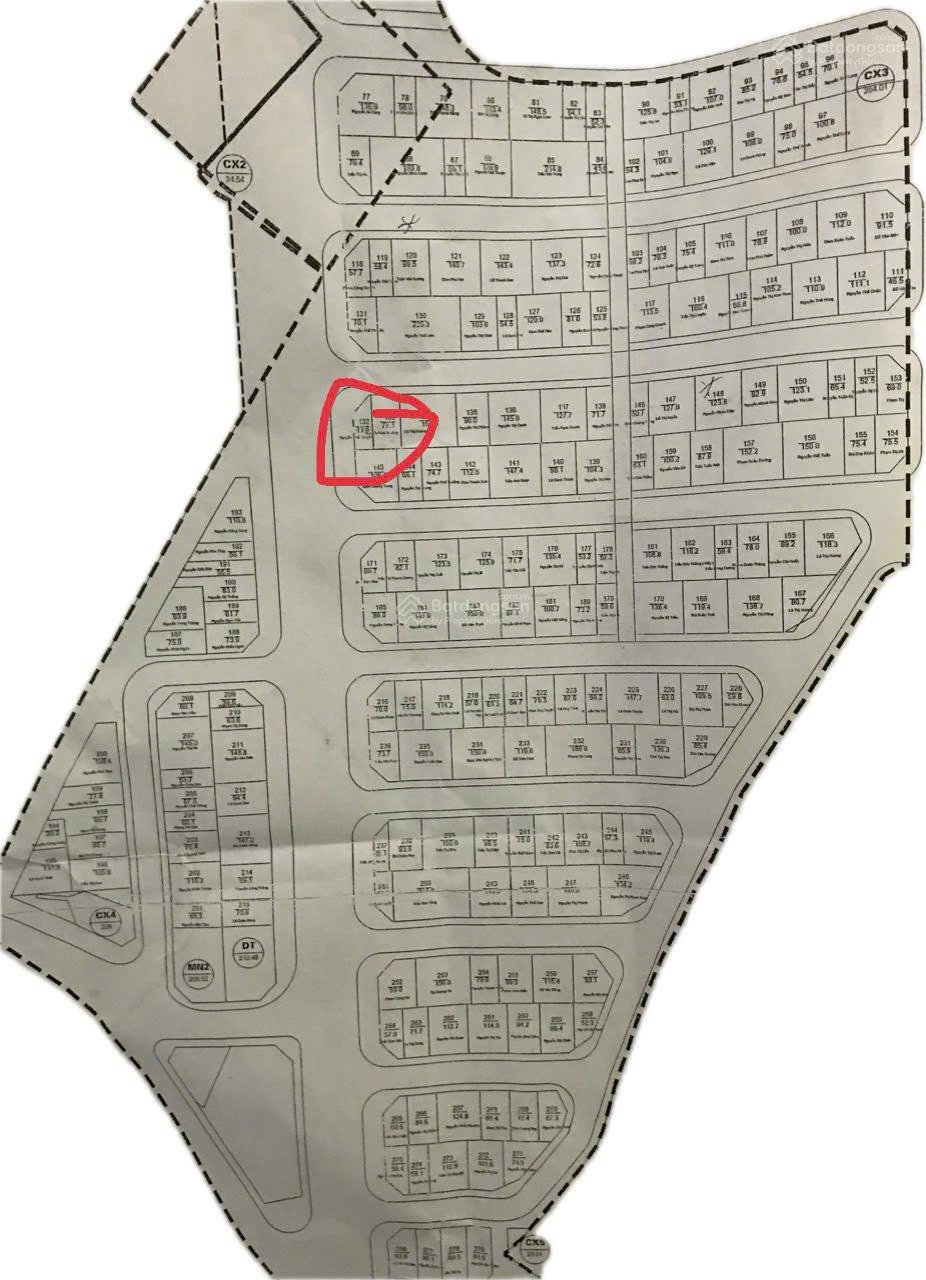 Hàng hiếm tại Khu đô thị Vân Canh, 240 triệu, 121m2