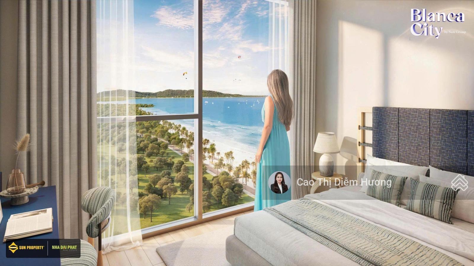 HOT_Bán căn Studio 35m2 Blanca City giá tốt nhất thị trường 2,65 tỷ (all in) view biển, đại lộ hoa