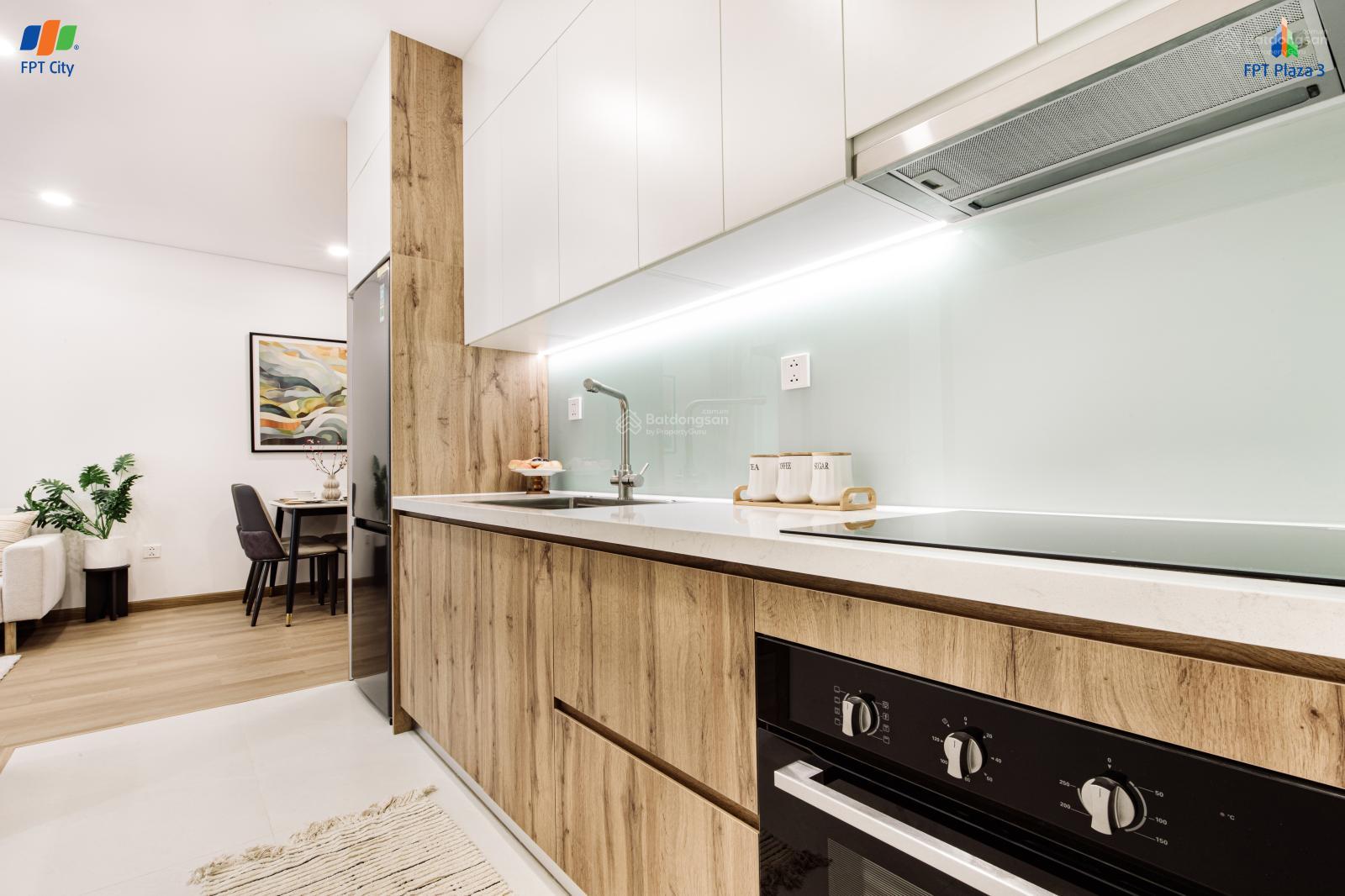 Bán chung cư FPT Plaza 3 diện tích 60,4m2, 2PN, 2WC, nội thất cơ bản