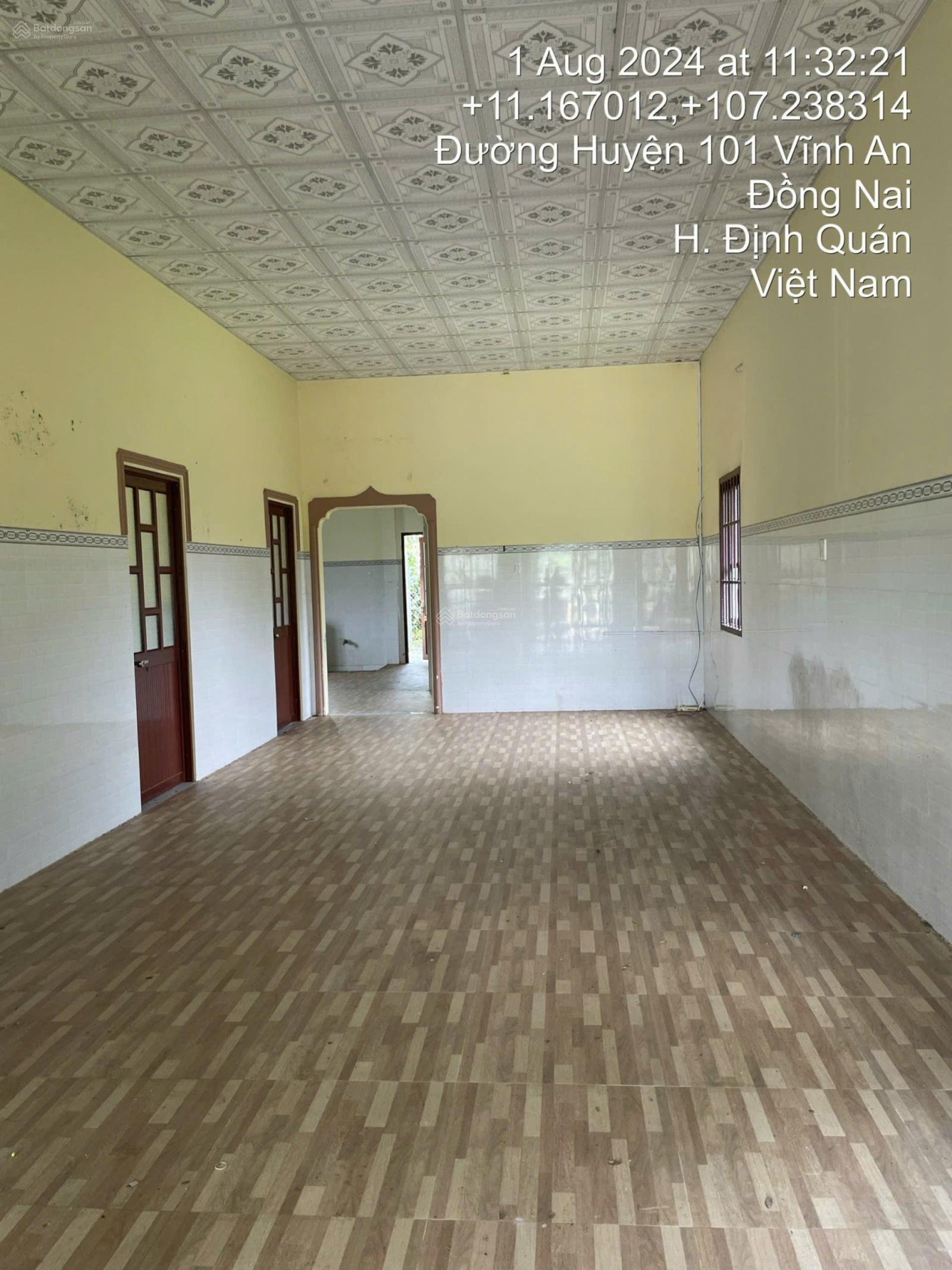 Chính chủ Bán nhà vườn 2,2 sào Định Quán, gần QL 20 sát sông La Ngà đường bê tông 5m giá 2,1 tỷ