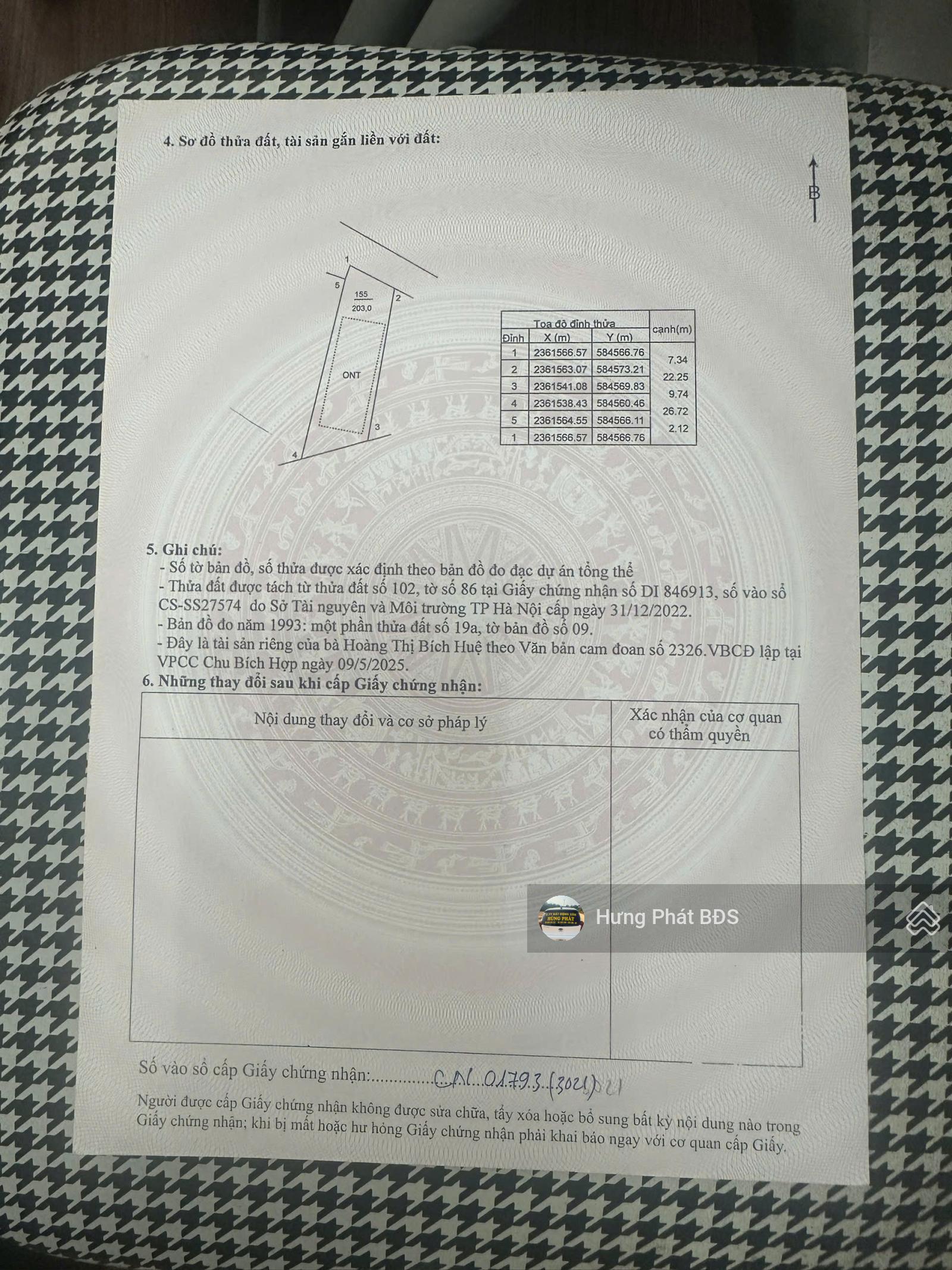 Bán đất nền tại Bắc Sơn, Sóc Sơn, Hà Nội, 7 triệu / m2, 203 m2 có 100m2 thổ cư Hot!