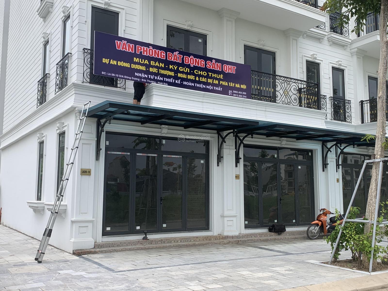 Cho thuê Lk 80m2 xây 5 tầng nhà thô 6PN, 4WC tại Đông Dương Residence, 10 triệu VND/th,