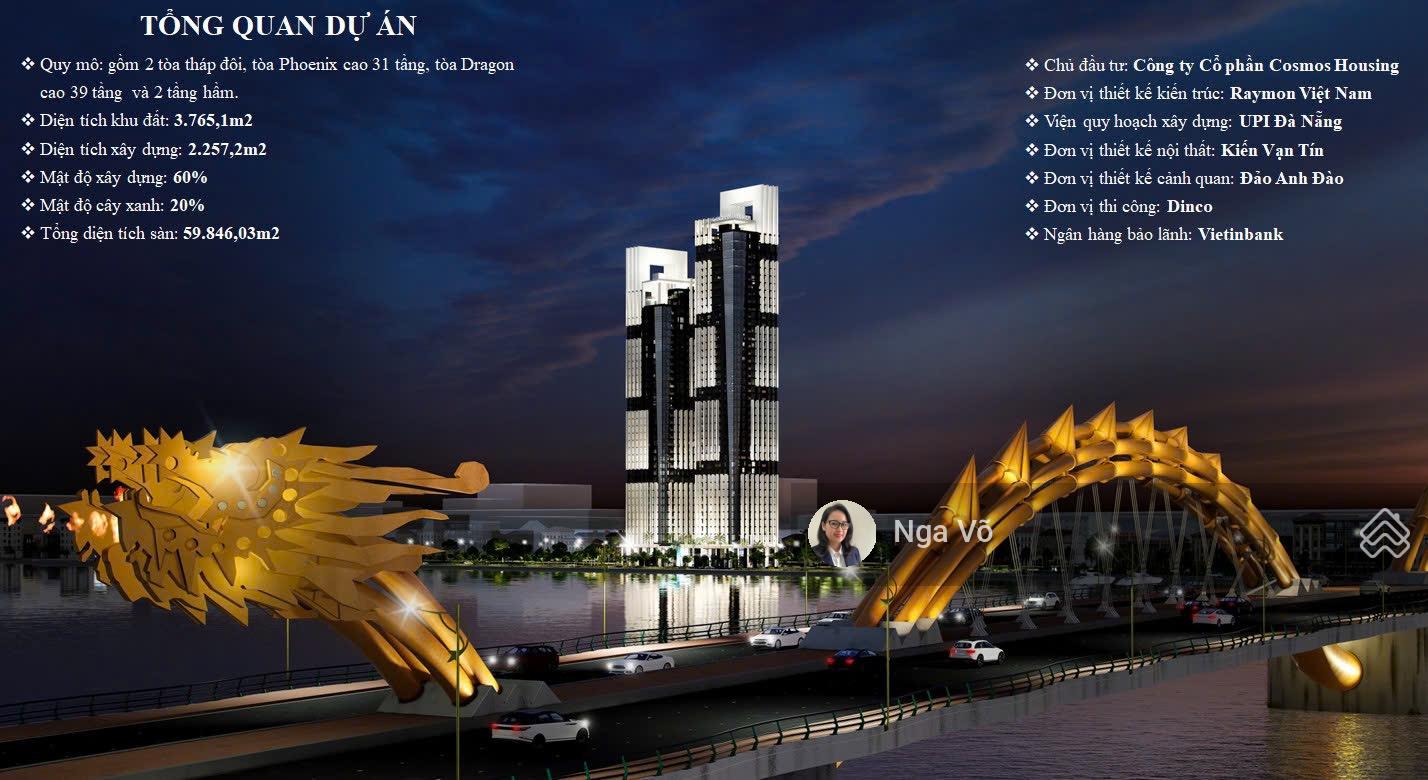 Căn hộ view cầu Rồng, công viên Apec, tiêu chuẩn Nhật Bản, giá trị trường tồn