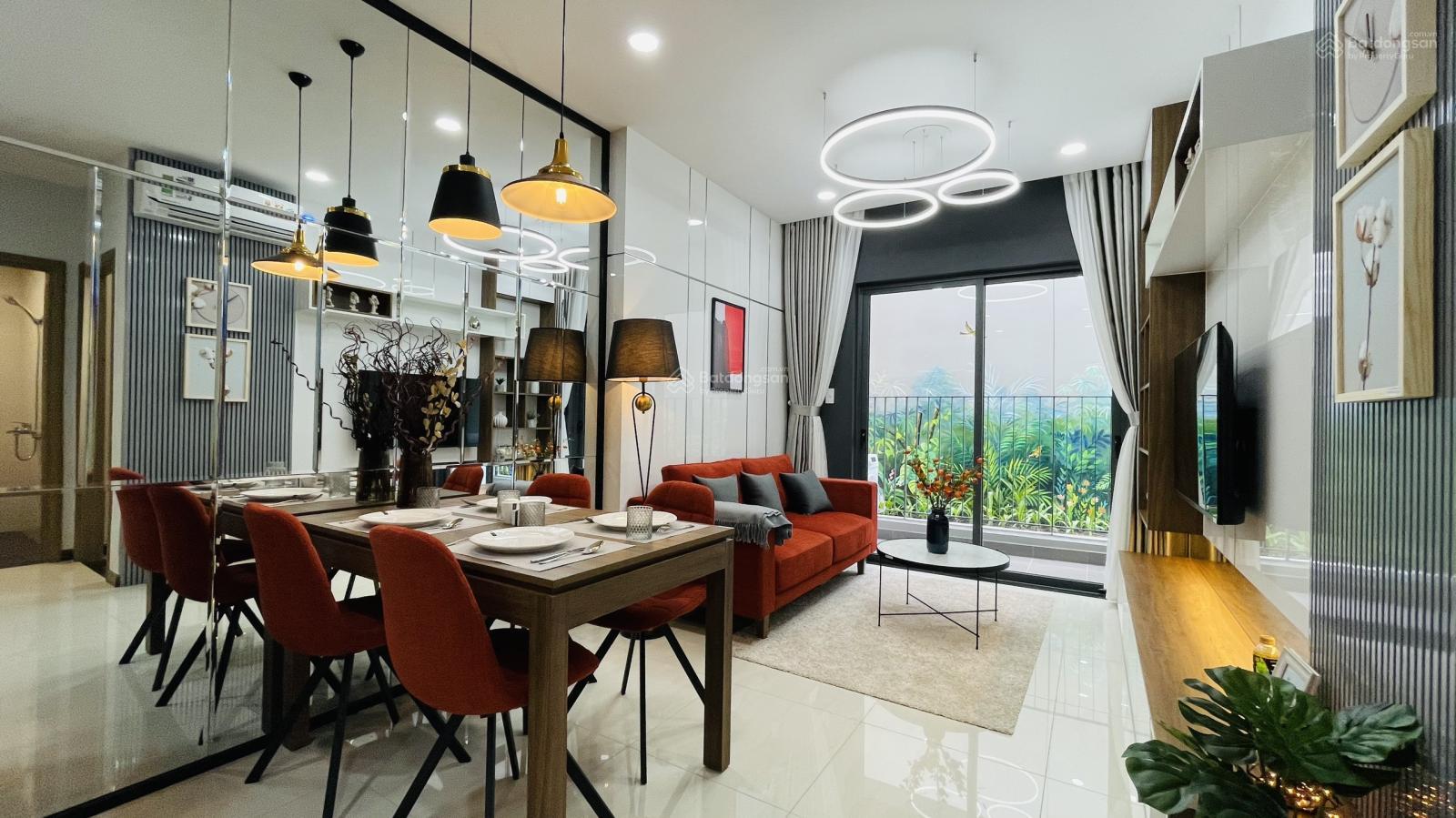 Bcons Sala, căn góc 2 phòng ngủ - 2WC, 55m2, sổ sẵn, tặng kèm 2 máy lạnh, giá gốc chủ đầu tư