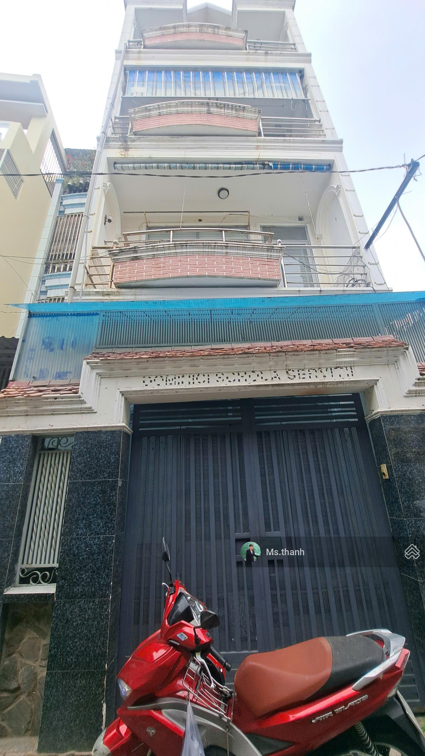 HXH 6m, Hồ Biểu Chánh, Phú Nhuận, 4,5mx14m, 4 tầng, HĐ cho thuê 40 triệu/tháng