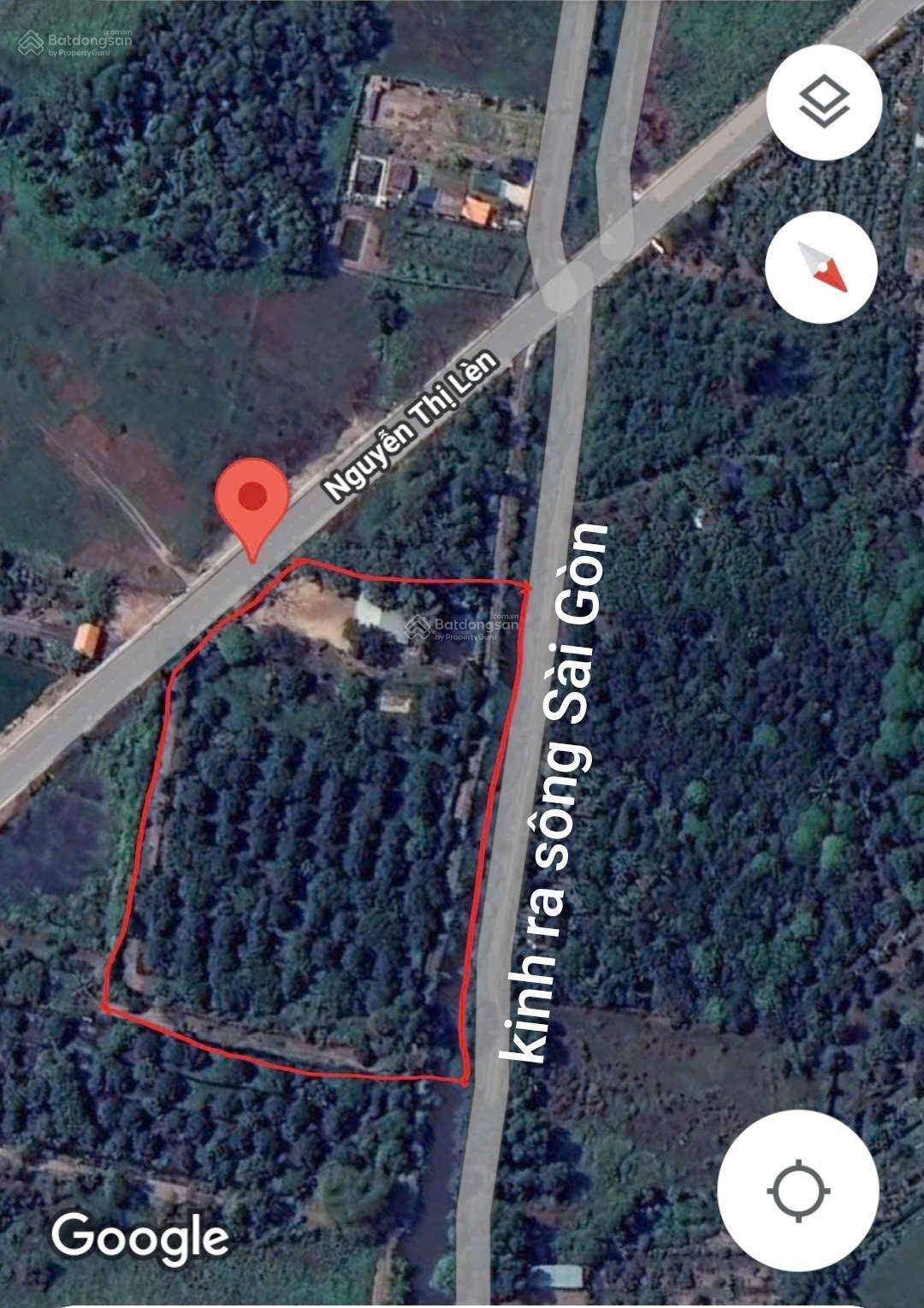 Đất vườn 2 mặt tiền Đường Nguyễn Thị Lèn, Xã Trung An (nay là xã Bình Mỹ) Huyện Củ Chi