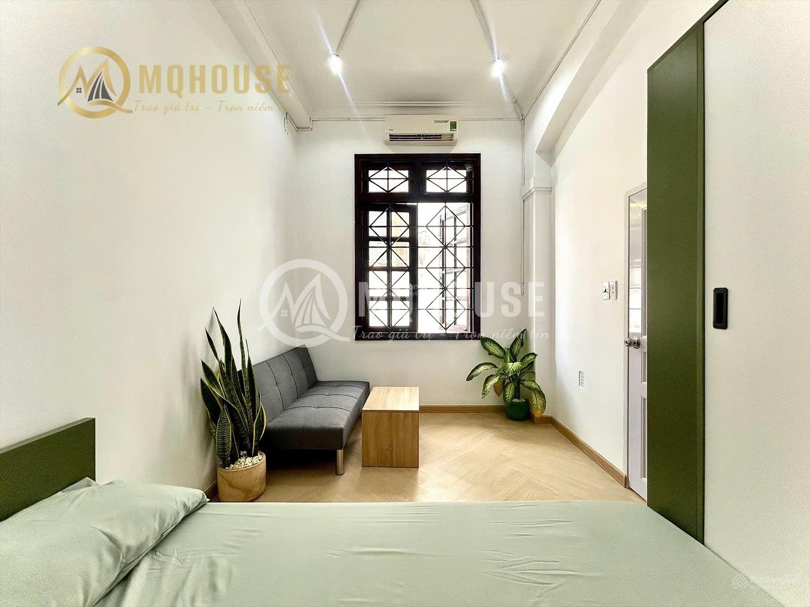 Khai trương căn hộ 1 phòng ngủ 50m2 full nội thất - balcony đường Nguyễn Văn Trỗi Khai trương căn hộ 1 phòng ngủ 50m2 full nội thất - balcony đường Nguyễn Văn Trỗi