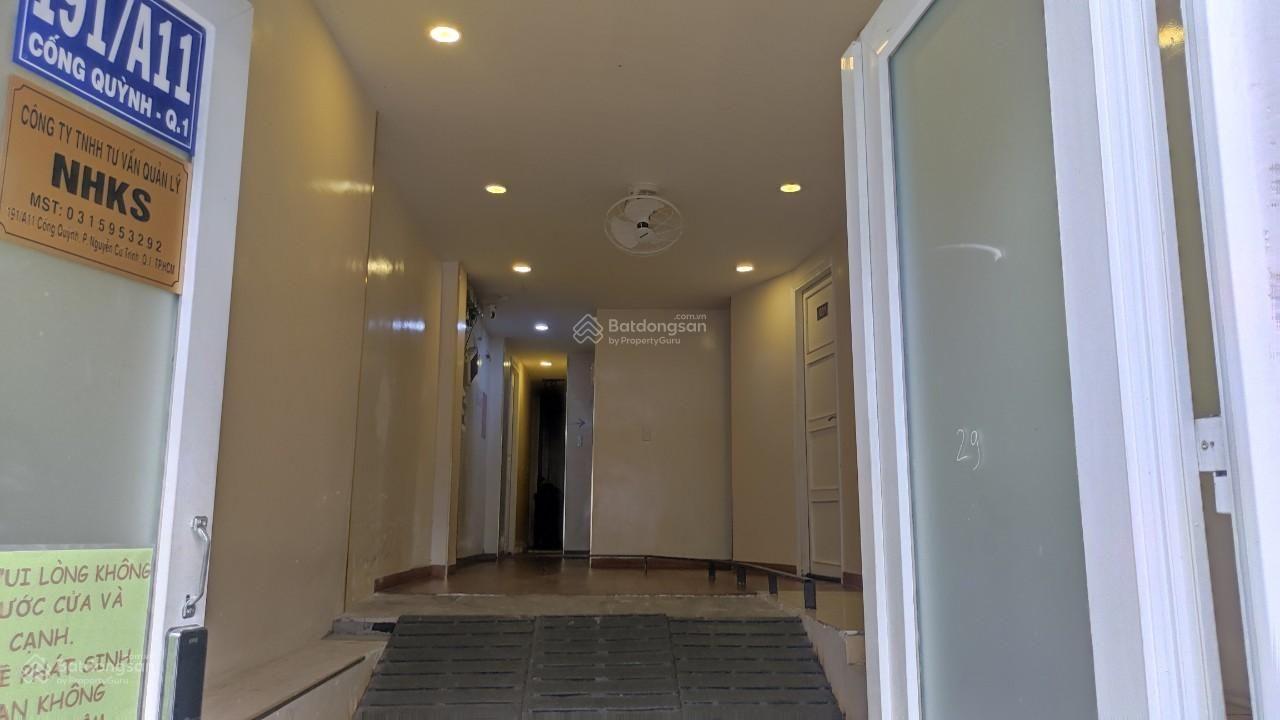 Bán CC mini 5tầng, 25 phòng tại Cống Quỳnh, Nguyễn Cư Trinh, Quận 1 20 tỷ 77.53m2 giá tốt, uy tín
