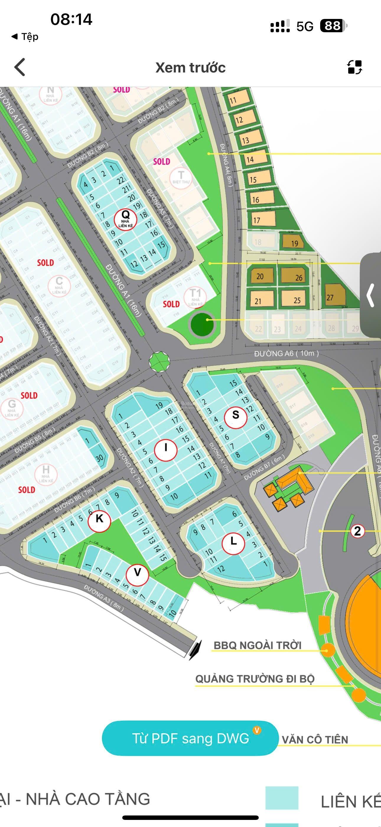 Bán đất đẹp ngay trục chính vào khu Dân cư Hoàng Phú, P.Bắc Nha Trang