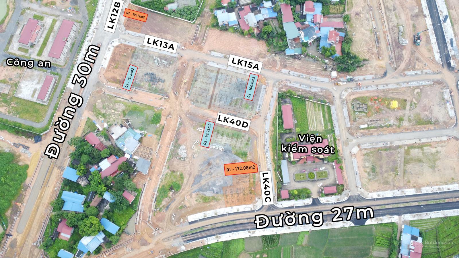 Lô đất hiếm có, ĐẮC ĐỊA BA MẶT TIỀN, MT 35m, Diện tích rộng 171m2, vuông vắn, nở hậu tài lộc