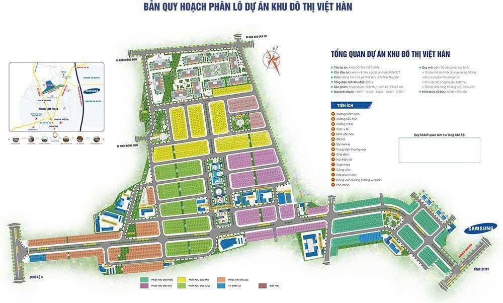 ĐẦU TƯ ĐẤT NỀN CHỈ TỪ 2 TỶ/LÔ.SẴN SỔ ĐỎ LÂU DÀI THỦ PHỦ KCN SAM SUNG TẠI TRUNG TÂM PHỔ YÊN