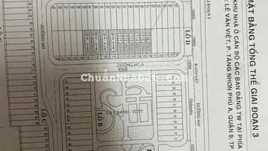 1 lô duy nhất vị trí ngay Trung tâm Phường Tăng Nhơn Phú - Hồ Chí Minh