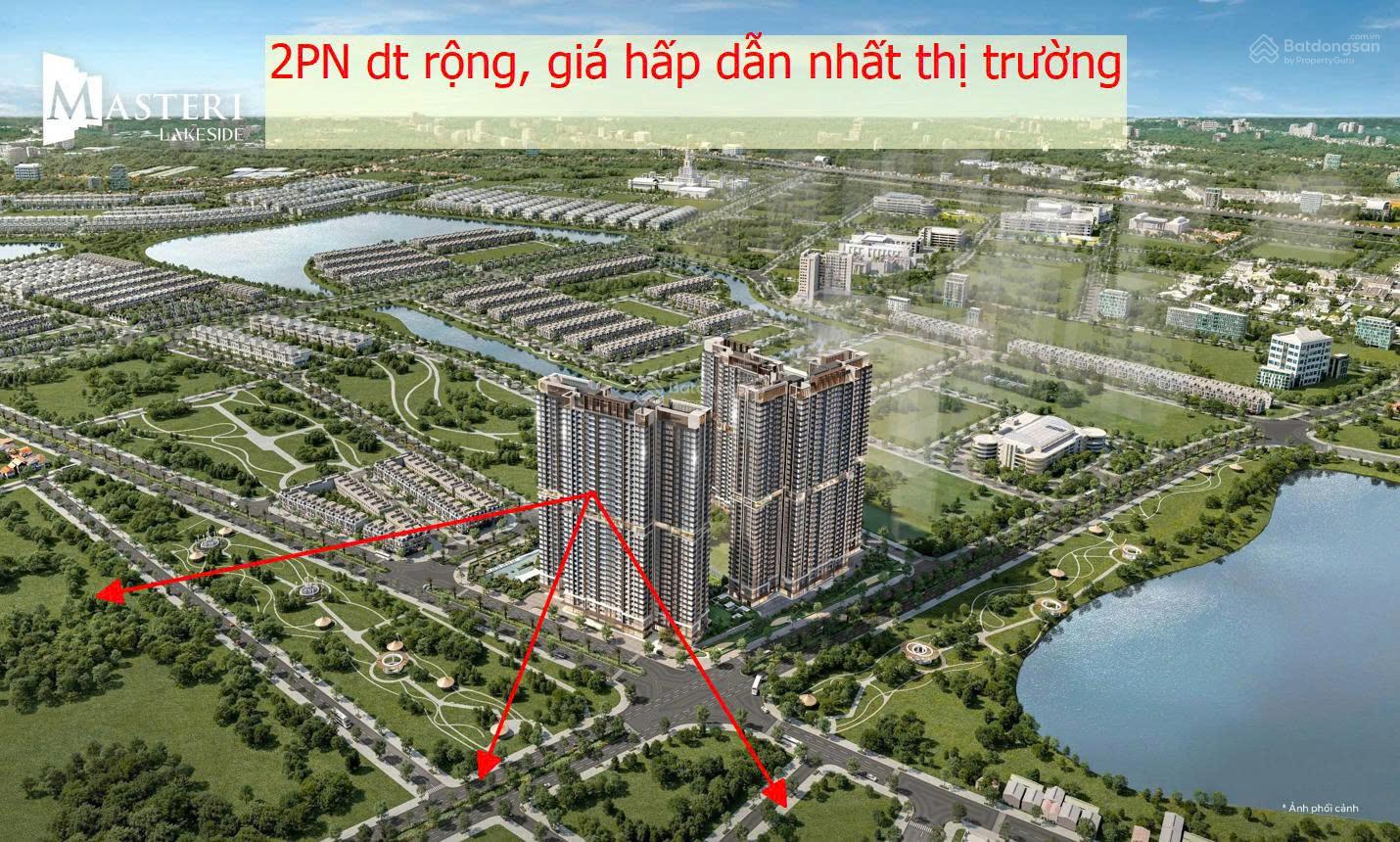 Đè bẹp mọi đối thủ- 2N 72m2 hướng mát, view thoáng vĩnh viễn, tầng trung giá 4,x tỷ full phí.