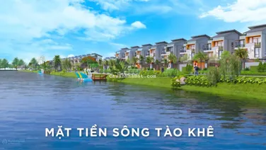 Biệt thự đơn lập mặt SÔNG 480m2, Giá GỐC CĐT 65 tỷ tại KĐT Centa Riverside. Miễn lãi 24 tháng.