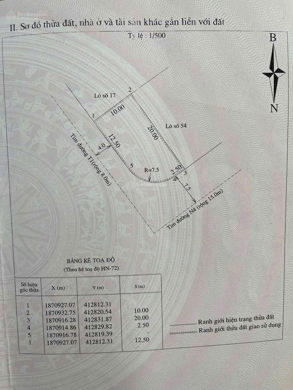 Bán đất nền Cửa Việt, 3,5 tỷ, 187,5m2, giá tốt chính chủ