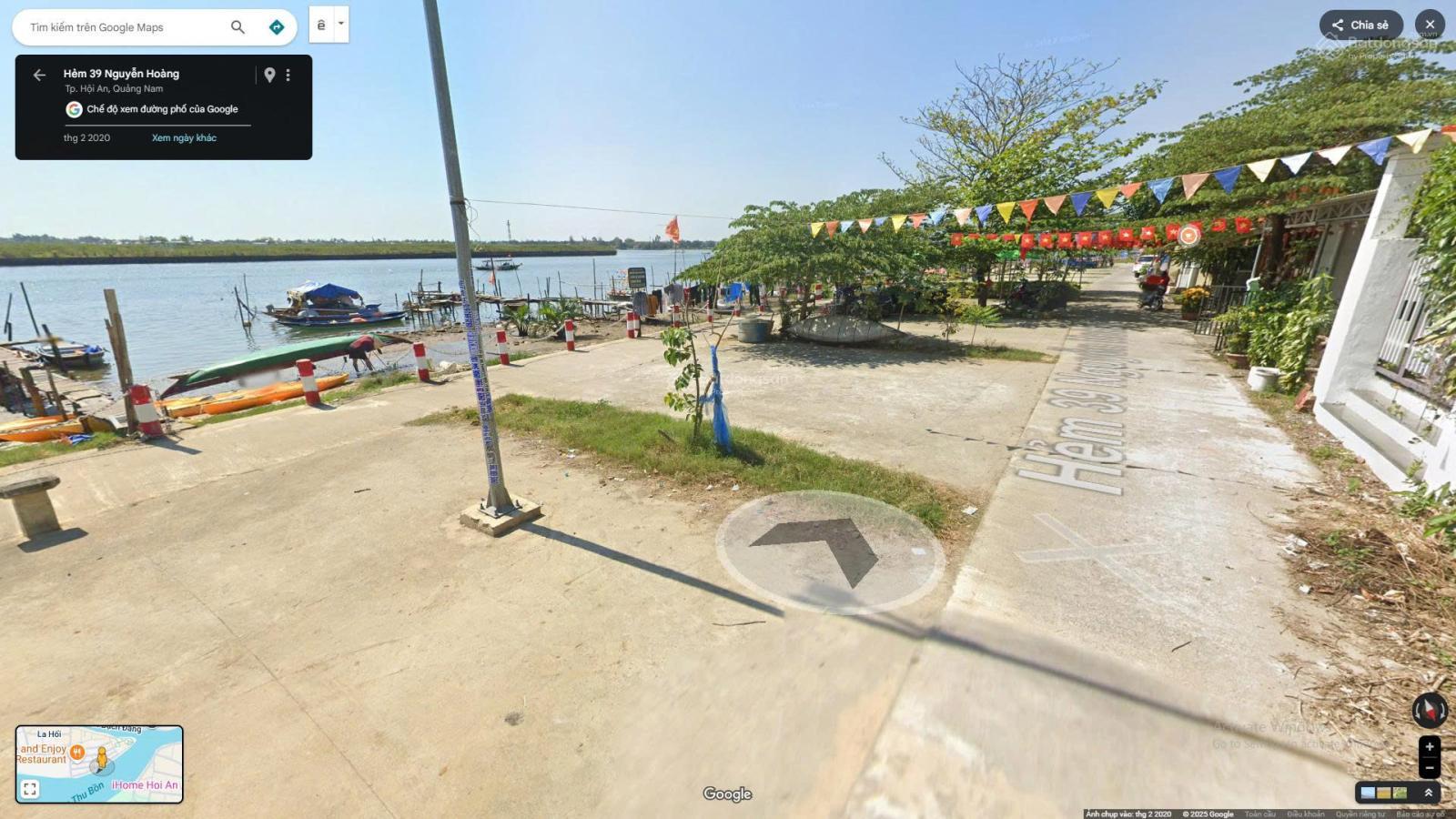 Một lô cuối cùng View Sông Nguyễn Hoàng khu chợ đêm phố cổ giá tốt , dt 300m2 + 2 mặt tiền