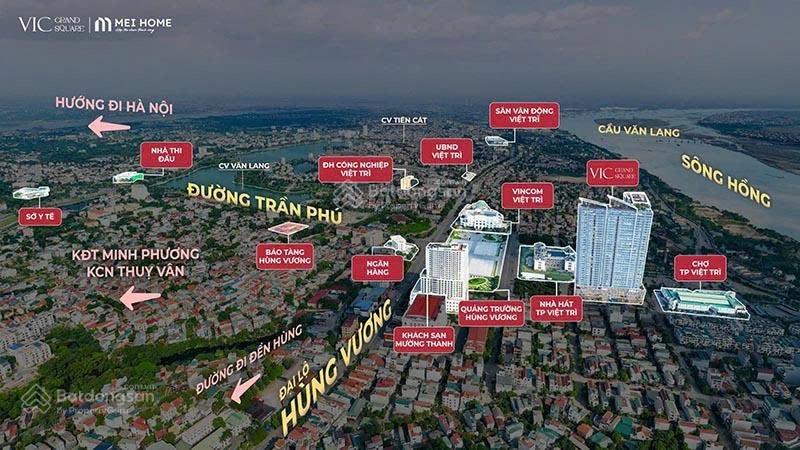 CHUNG CƯ CAO CẤP VIC GRAND SQUARE ĐÁNG SỐNG BẬC NHẤT TẠI TRUNG TÂM THÀNH PHỐ VIỆT TRÌ