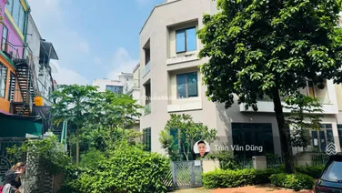 Bán nhà biệt thự song lập kđt Đặng Xá Gia Lâm 327.8m2/MT 14.9m vị trí đẹp nhiều cây xanh thoáng mát