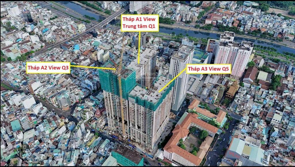 Bán căn hộ Grand Manhattan SG, 11.8 tỷ, 68m2, 2PN, 2WC, đẹp nhất tòa A3, ko đăng ảo.