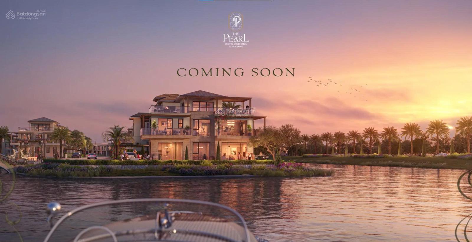 Dinh thự ven Sông The Pearl - Waterpoint 256m2 chỉ 12,9 tỷ. LH 0978 469 ***