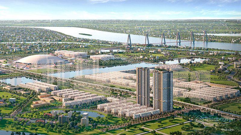 Bán chung cư cao cấp Masteri Grand Avenue Cổ Loa 75.7m2 3pn ký Hđmb full nội thất 0966 849 ***