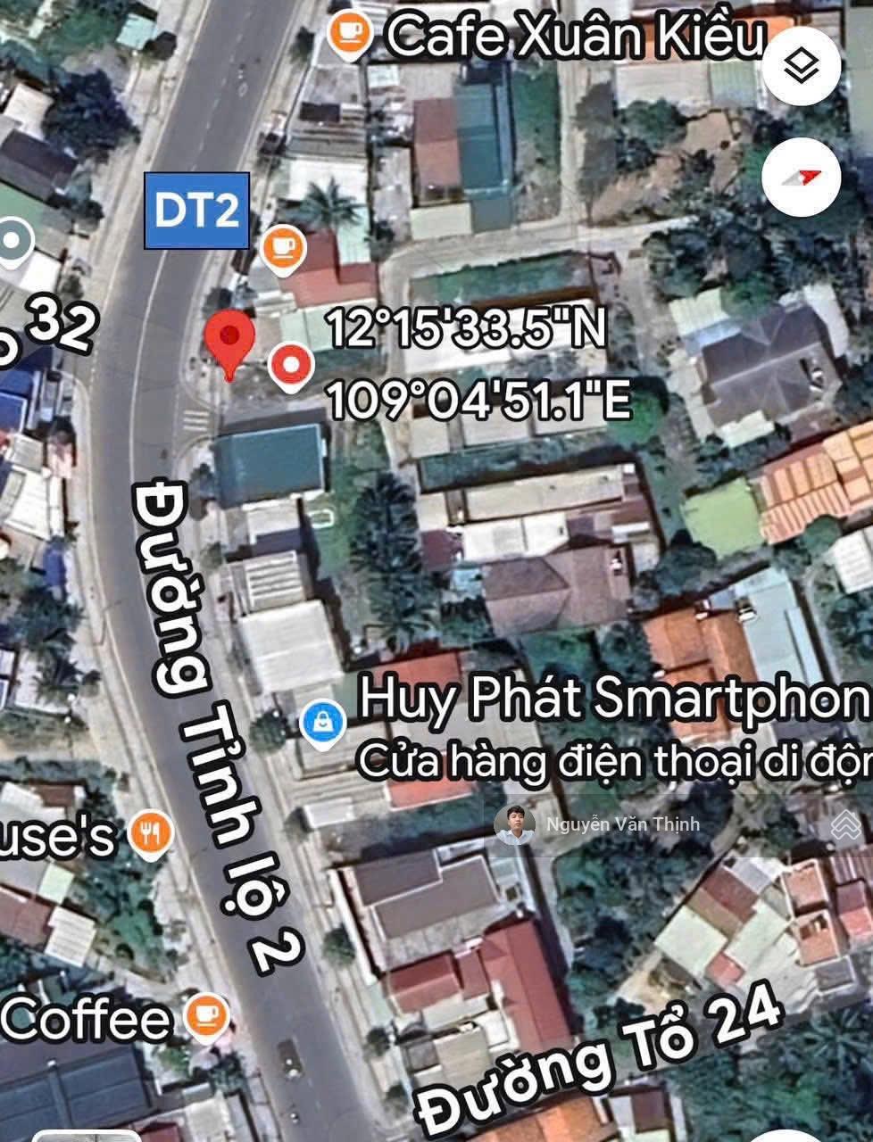 Bán đất mặt tiền Tỉnh Lộ 2 Diên Lạc đường rộng 30m 90m2 2tỷ350tr