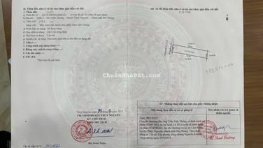 Bán lô 175m2 thôn 3 Thiên Hương đường thông ô tô đỗ cửa, giá 3,0x tỷ