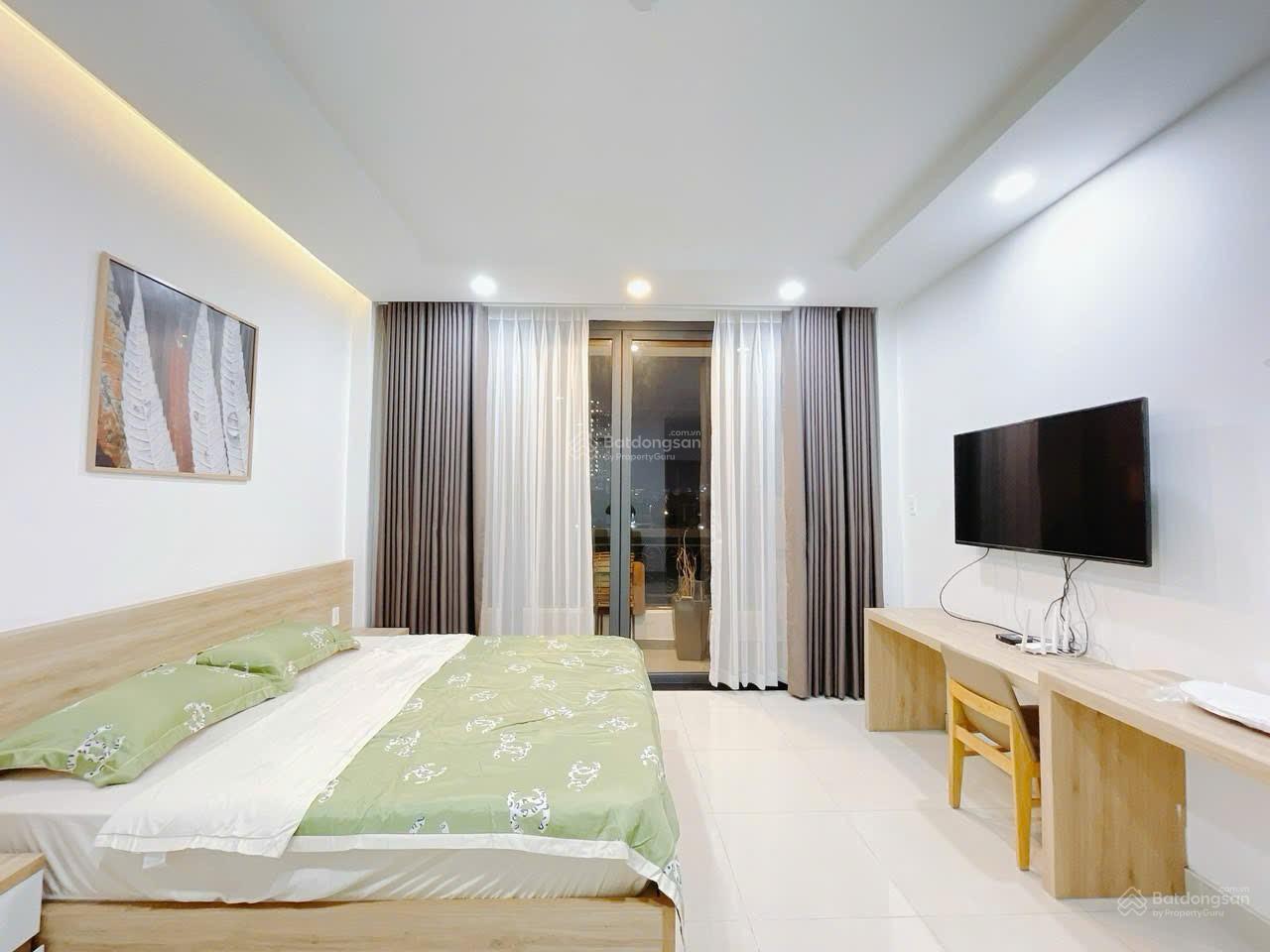 CHO THUÊ GIÁ TỐT CĂN HỘ DỊCH VỤ CÓ BAN CÔNG RỘNG BẾN VÂN ĐỒN, QUẬN 4 FULL NT CẠNH ĐẠI HỌC LUẬT