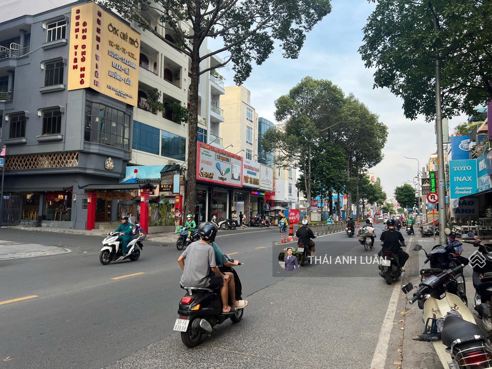 Ngân hàng thuê 350tr/th. Bán BUILDING mặt tiền TÔ HIẾN THÀNH. 250m2 (10x25m) - Hầm 8 tầng. 76 tỷ