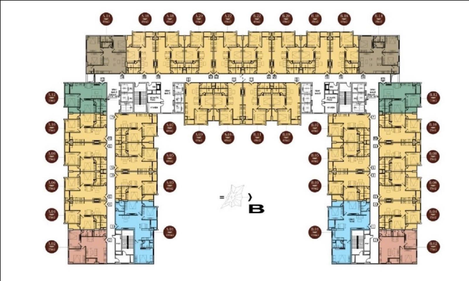 Căn hộ Athena Complex Xuân Phương B - 106m2 x 3PN - tặng NT vip - slot ô tô - chỉ 6,95 tỷ