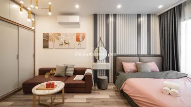 Căn hộ studio Smart City giá rẻ, full nội thất