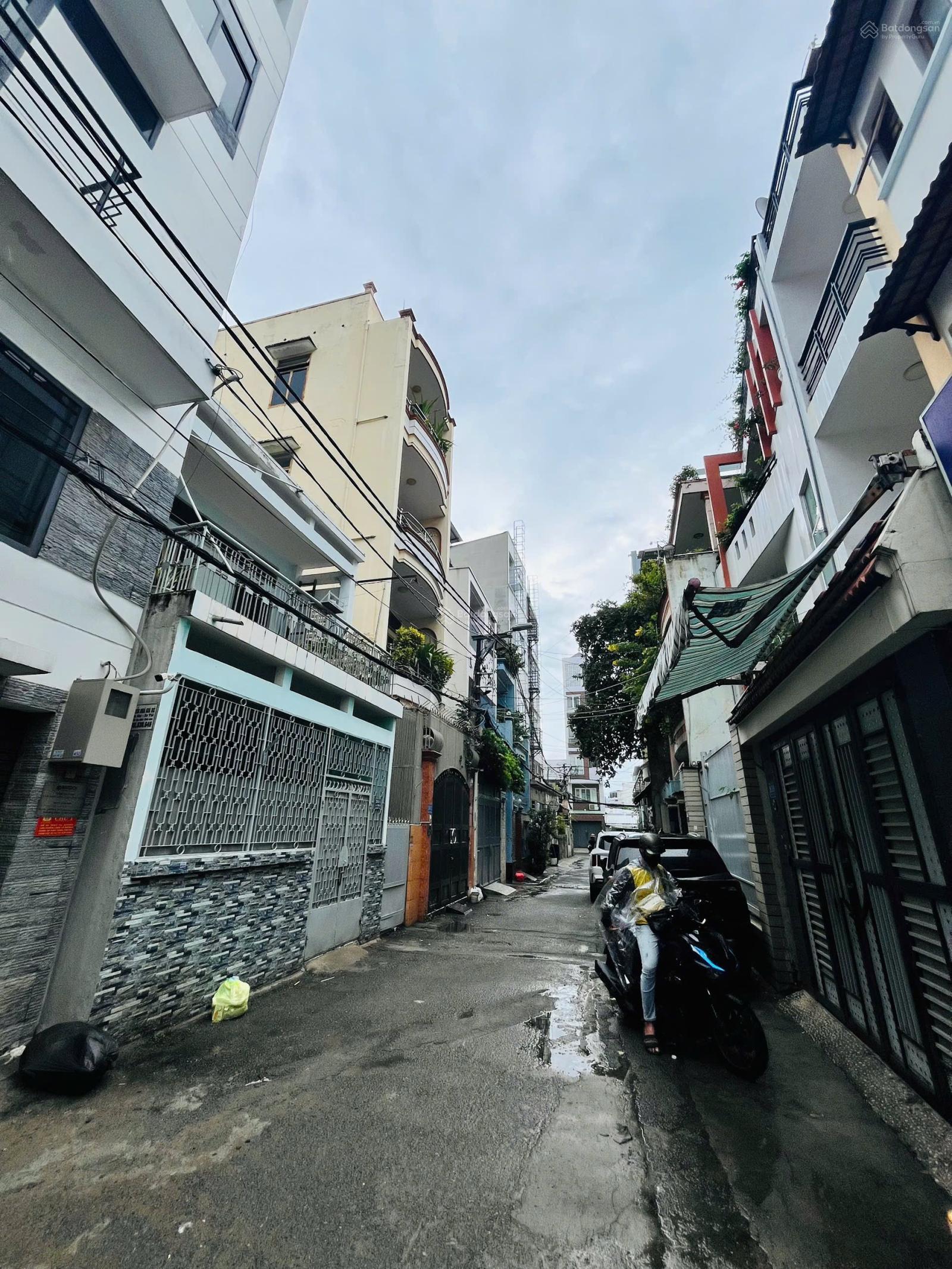 Hẻm Xe Hơi | Nơ Trang Long, Phường Bình Thạnh(P12 Bình Thạnh cũ) | 4 Tầng 67m2(4.5x15.5) | Nở Hậu ~